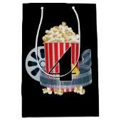 映画ユニセックス誕生日会4日 ミディアムペーパーバッグ (正面)