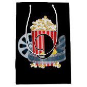 映画ユニセックス誕生日会9日 ミディアムペーパーバッグ (正面)