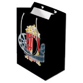 映画ユニセックス誕生日会9日 ミディアムペーパーバッグ (裏面アングル)