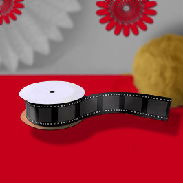 映画リールハリウッド映画テーマ誕生日パーティー サテンリボン