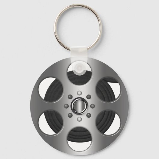 映画リール キーホルダー (正面)