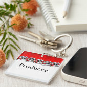 映画リール キーホルダー (正面右)