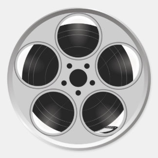 映画リール ラウンドシール
