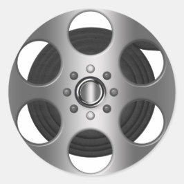 映画リール ラウンドシール