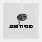 映画リ保ール ガラスオーナメント (裏面)