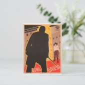 映画ロシアのポスターロシアのアヴァンギャルドプリント ポストカード (スタンド正面)