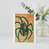 映画ロシアのポスターロシアのアヴァンギャルドプリント ポストカード (スタンド正面)