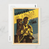 映画ロシアのポスター ポストカード (正面/裏面)