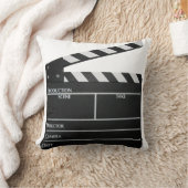 映画下見板のフィルムの映画製作者の装飾用クッション クッション (ブランケット)