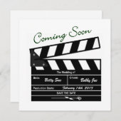 映画下見板の結婚式の保存日付 セーブザデート (正面/裏面)