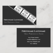 映画作家とビデオグラファー 名刺 (正面/裏面)