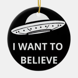 映画信じレトロ90sエイリアンUFO セラミックオーナメント