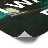 映画信じレトロ90sエイリアンUFO ポスター (角)