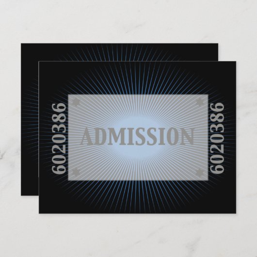 映画俳優のバーの（ユダヤ教の）バル・ミツバーの応答RSVPの黒い濃紺 出欠カード (正面/裏面)