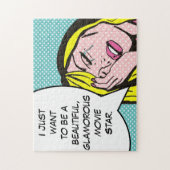 映画俳優のポップアートのジグソーパズル ジグソーパズル (縦)