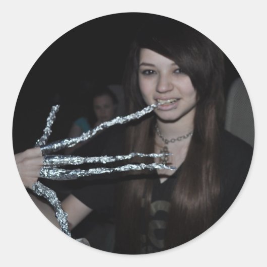 映画写真シール ラウンドシール (正面)