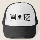 映画制作のギア キャップ (正面)