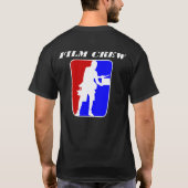 映画制作班のティー Tシャツ (裏面)