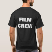 映画制作班のTシャツ Tシャツ (裏面)