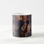 映画劇場映写技師、ヴィンテージ業 コーヒーマグカップ (中央)