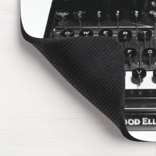 映画台本作家の作家のタイプライターのマウスパッド マウスパッド (コーナー)