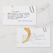 映画台本作家VI 名刺 (正面/裏面)