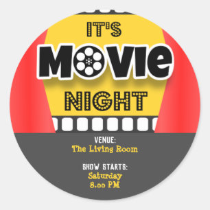 映画夜だ ラウンドシール