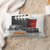 映画夜アメリカ人のMoJoの枕 ランバークッション (ブランケット)