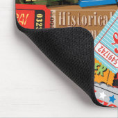 映画夜チケットのパターン（の模様が）あるなマウスパッド マウスパッド (コーナー)