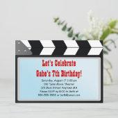 映画夜誕生日のパーティの招待状 招待状 (スタンド正面)