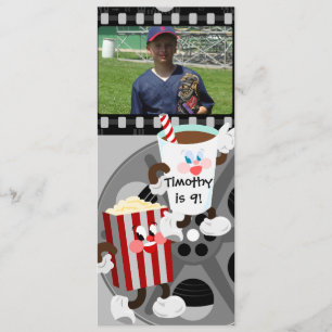 映画夜誕生日の招待状 招待状