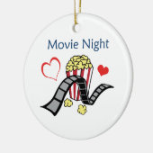 映画夜 セラミックオーナメント (左)