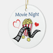 映画夜 セラミックオーナメント (左)