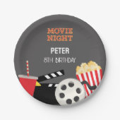 映画夜 ペーパープレート (正面)