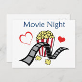 映画夜 ポストカード (正面/裏面)