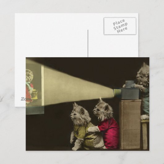 映画夜 ポストカード (正面/裏面)