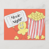 映画夜 ポストカード (正面)
