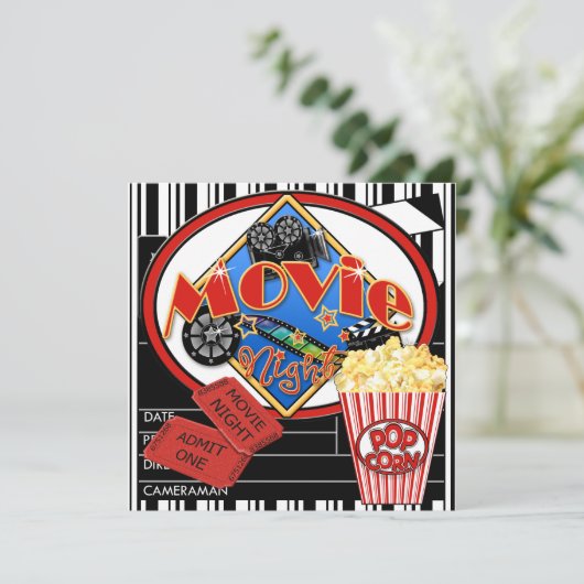 映画夜 招待状 (スタンド正面)