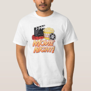 映画夜Tシャツ Tシャツ