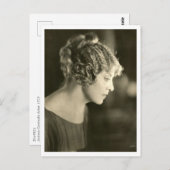 映画女優ガートルード・アスター1923年 ポストカード (正面/裏面)