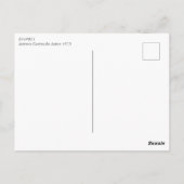 映画女優ガートルード・アスター1923年 ポストカード (裏面)