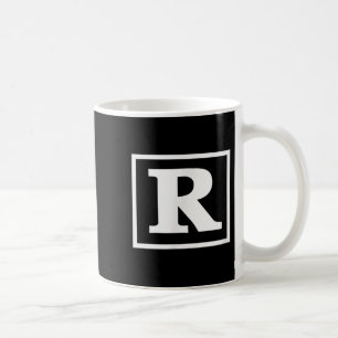映画好きのための面白い映画 Rated R コーヒーマグカップ