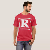 映画好きのためのR指定の面白い映画 Tシャツ (正面フル)