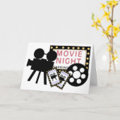 映画好きのカード – すべての行事 カード (黄色い花)