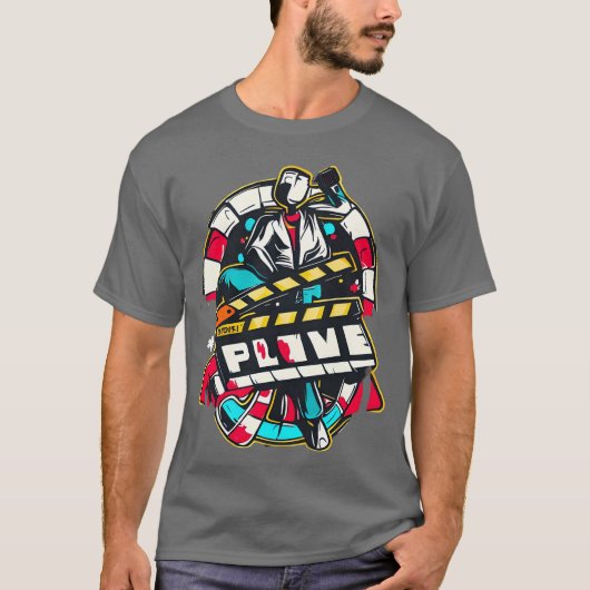 映画好き Tシャツ (正面)