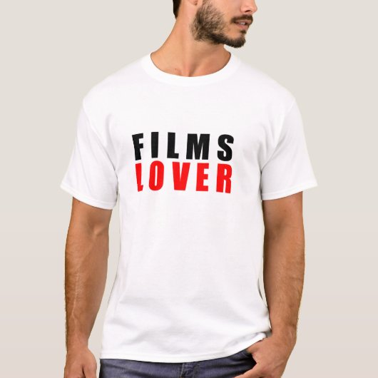 映画好き Tシャツ (正面)