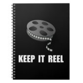 映画巻き枠を保って下さい ノートブック (正面)