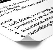 映画愛好家のためのクロスワードパズルポスター ポスター (角)