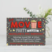 映画招待状 映画 誕生日パーティー 映画招待 招待状 (スタンド正面)