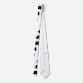 映画撮影技師のタイ ネクタイ (裏面)